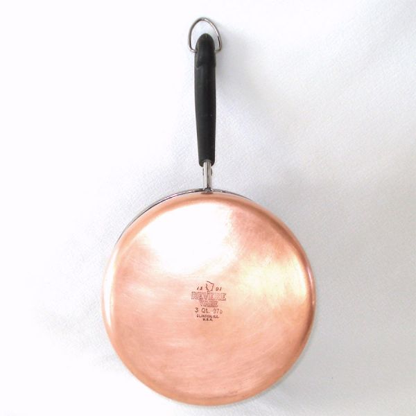 Revere Ware Copper Clad Stainless Steel 3 Quart Covered Saucepan #4