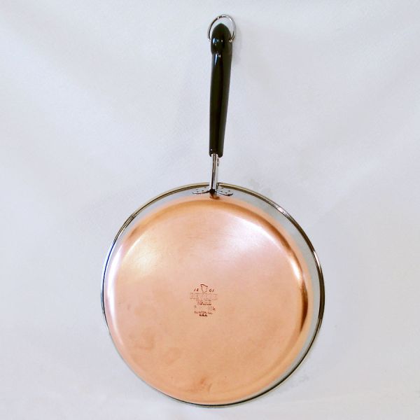 Revere Ware Copper Clad Stainless 9 Inch Covered Skillet #4