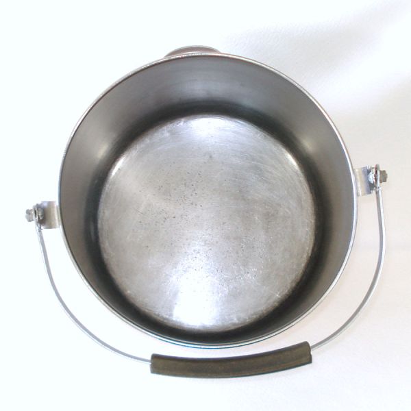 Revere Ware Copper Clad 8 Quart Bail Handle Kettle Stock Pot #3
