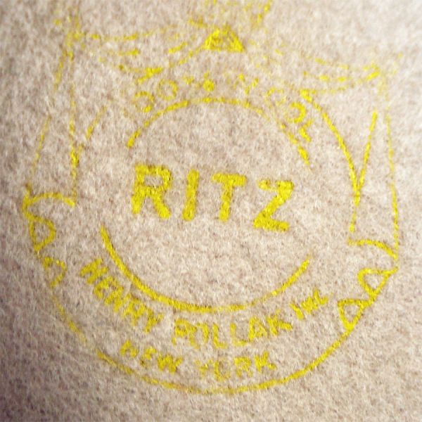 Henry Pollak Ritz Floral Cocktail Hat Doll or Toy Style #4