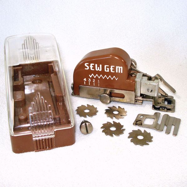 Sew Gem Buttonholer and Zigzag Sewing Machine Attachments #4