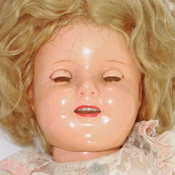 Ideal 1930s Composition 18 Inch Shirley Temple Doll #6