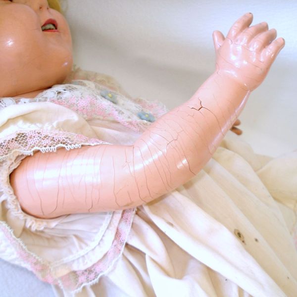 Ideal 1930s Composition 18 Inch Shirley Temple Doll #8