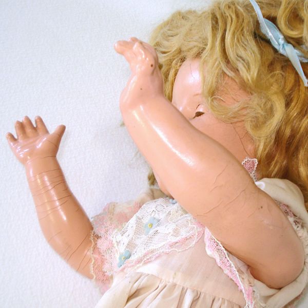 Ideal 1930s Composition 18 Inch Shirley Temple Doll #9