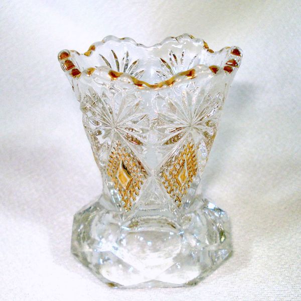 Shoshone EAPG US Glass Toothpick Holder 1896
