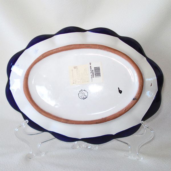 Mexico Talavera Oval Pottery Dish or Tray #2