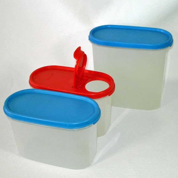 Tupperware Storage Containers Canisters Set of 3 #2