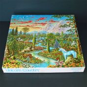 Unicorn Country Eaton 1982 Jigsaw Puzzle Complete