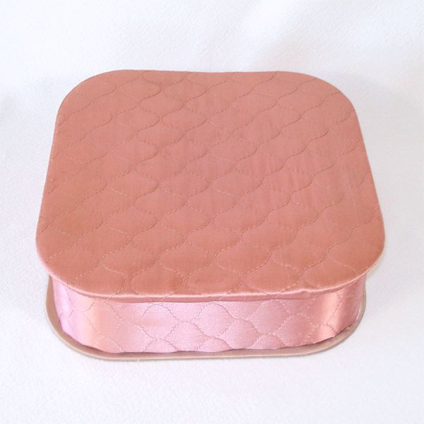 Lot Violets Hairpin Lace Trimmed Ladies Hankie, Dresser Box, Doilies, More #7