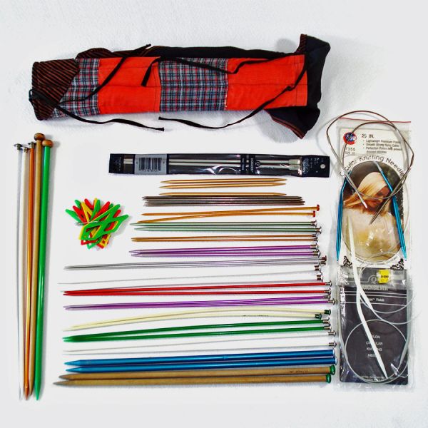 Knitting Needles 54 Piece Estate Lot