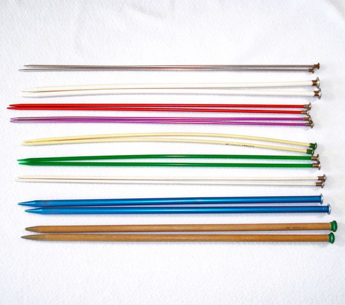 Knitting Needles 54 Piece Estate Lot #2