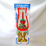 Bubbling Electric Hurricane Christmas Lamp in Original Box