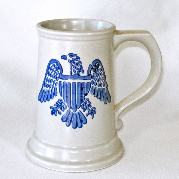 Pfaltzgraff Yorktowne Stoneware Eagle Beer Stein